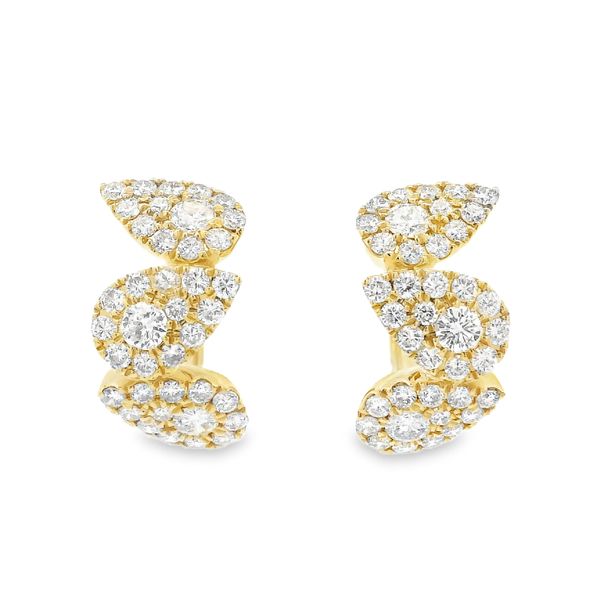 Diamond Earring Image 2 Mollys Jewelers Brooklyn, NY