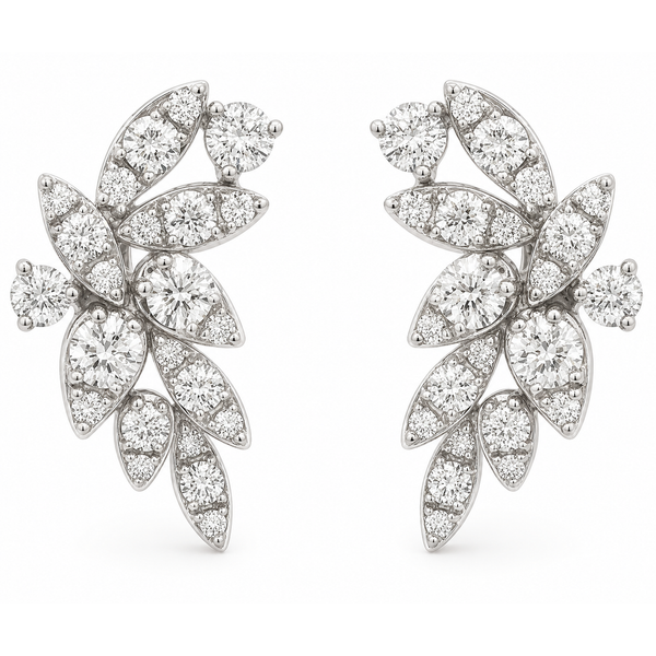 Diamond Earring Mollys Jewelers Brooklyn, NY