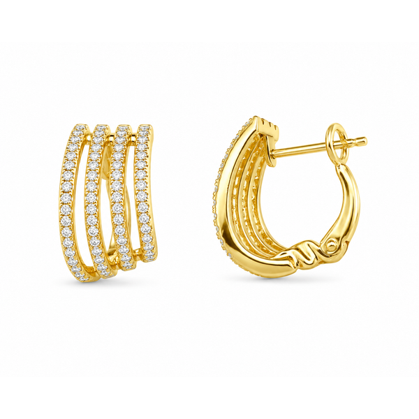 Diamond Earring Mollys Jewelers Brooklyn, NY