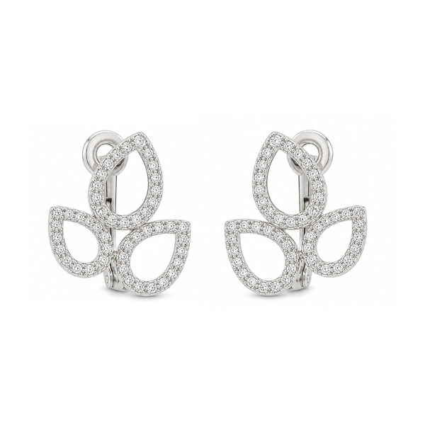 Diamond Earring Image 2 Mollys Jewelers Brooklyn, NY