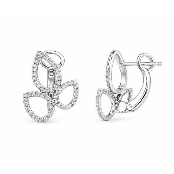 Diamond Earring Mollys Jewelers Brooklyn, NY