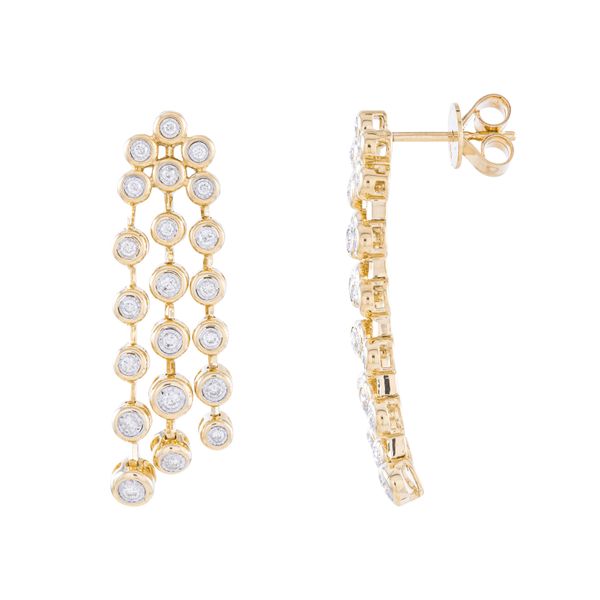 Diamond Earring Mollys Jewelers Brooklyn, NY