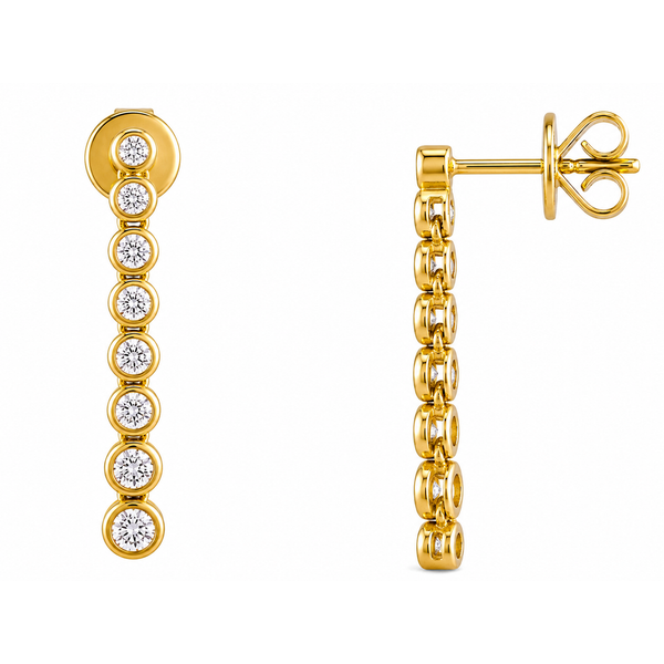 Diamond Earring Mollys Jewelers Brooklyn, NY
