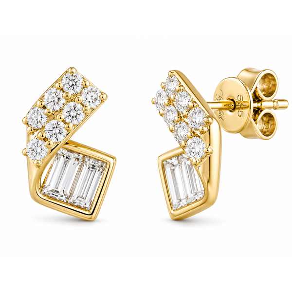 Diamond Earring Mollys Jewelers Brooklyn, NY
