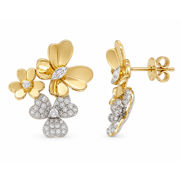 Diamond Earring Mollys Jewelers Brooklyn, NY