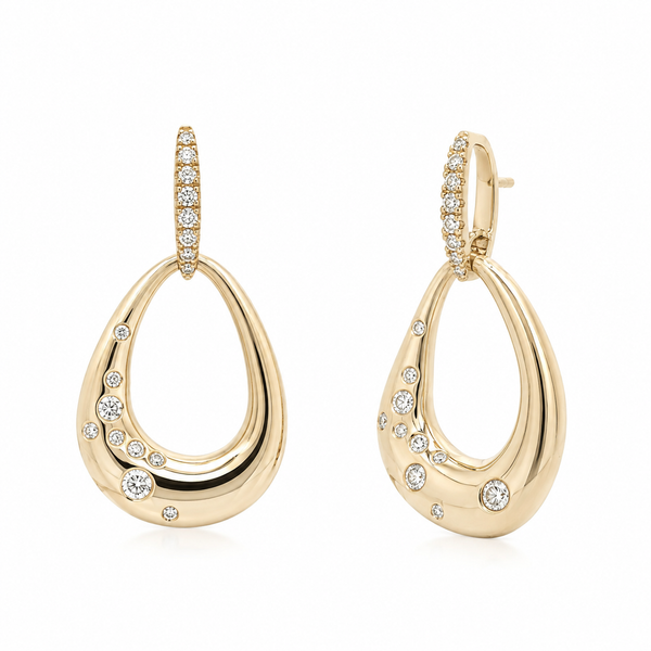 Diamond Earring Mollys Jewelers Brooklyn, NY
