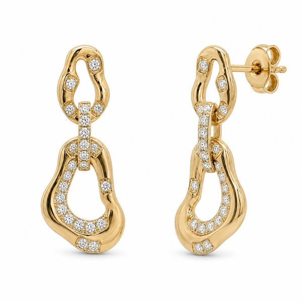 Diamond Earring Mollys Jewelers Brooklyn, NY