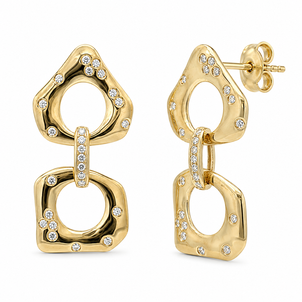 Diamond Earring Mollys Jewelers Brooklyn, NY