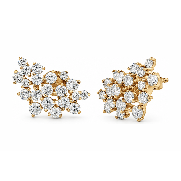 Diamond Earring Mollys Jewelers Brooklyn, NY