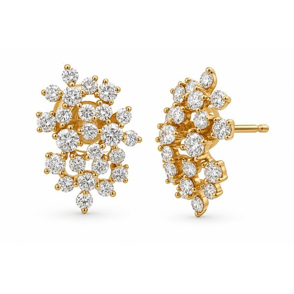 Diamond Earring Mollys Jewelers Brooklyn, NY
