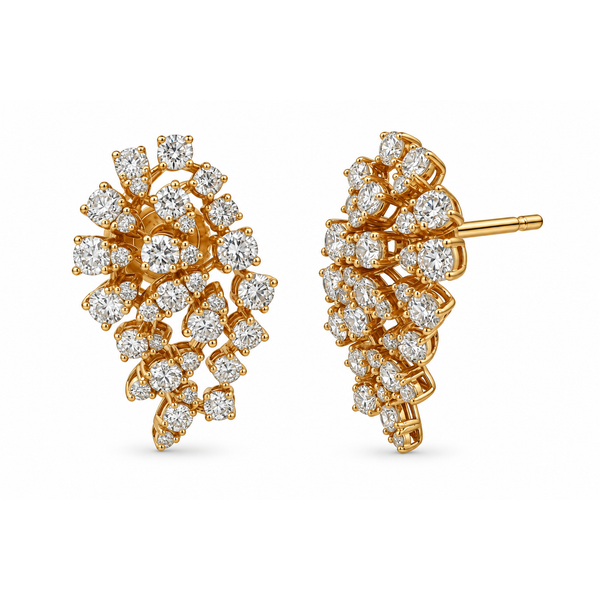 Diamond Earring Mollys Jewelers Brooklyn, NY