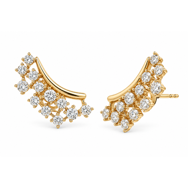 Diamond Earring Mollys Jewelers Brooklyn, NY
