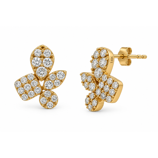 Diamond Earring Mollys Jewelers Brooklyn, NY