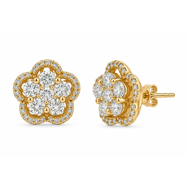 Diamond Earring Mollys Jewelers Brooklyn, NY