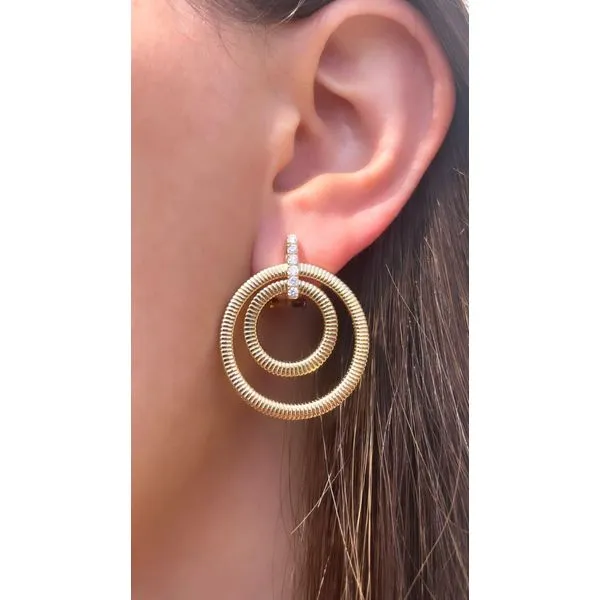 Diamond Earring Mollys Jewelers Brooklyn, NY
