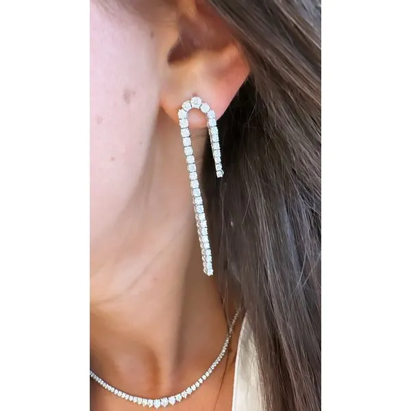 Diamond Earring Mollys Jewelers Brooklyn, NY