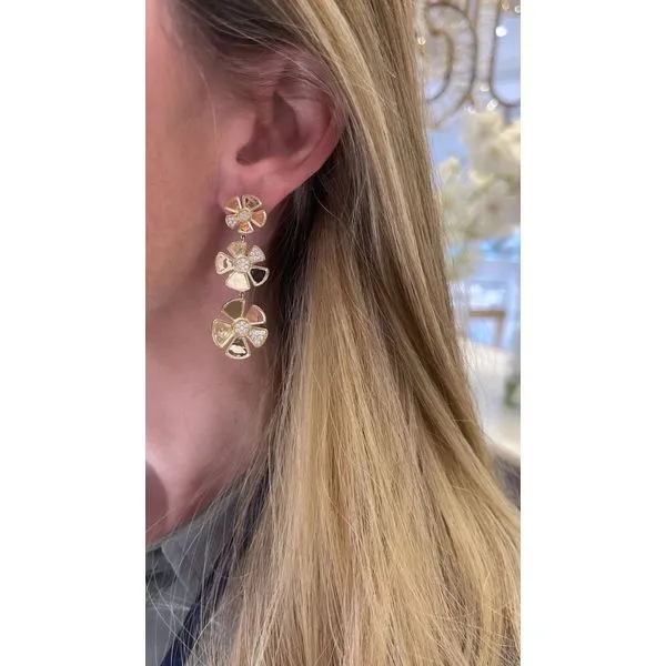 Diamond Earring Image 2 Mollys Jewelers Brooklyn, NY