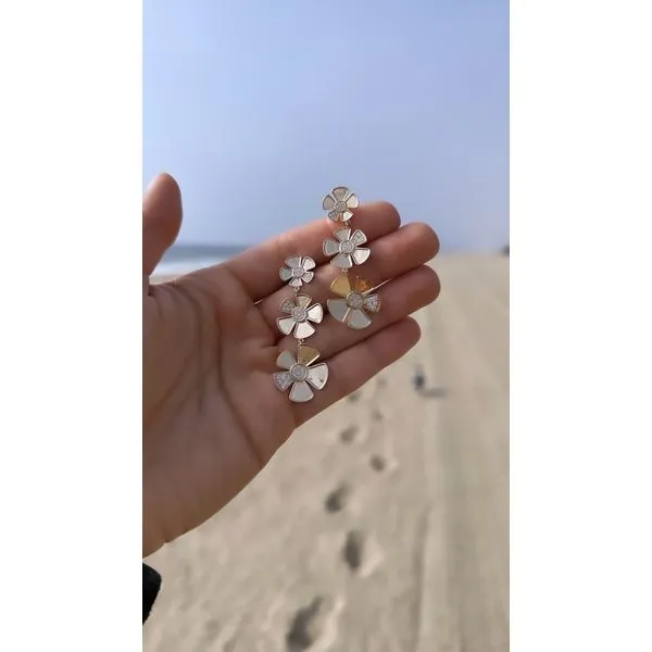 Diamond Earring Image 5 Mollys Jewelers Brooklyn, NY