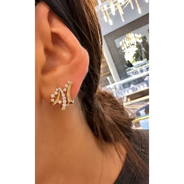 Diamond Earring Mollys Jewelers Brooklyn, NY