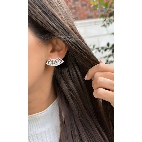 Diamond Earring Mollys Jewelers Brooklyn, NY
