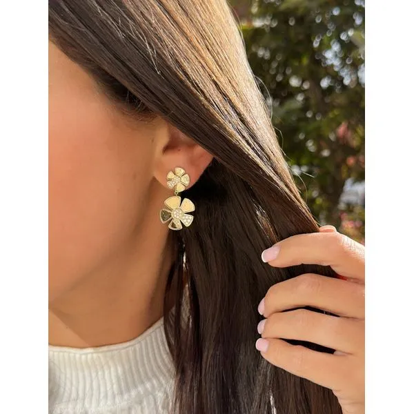 Diamond Earring Mollys Jewelers Brooklyn, NY