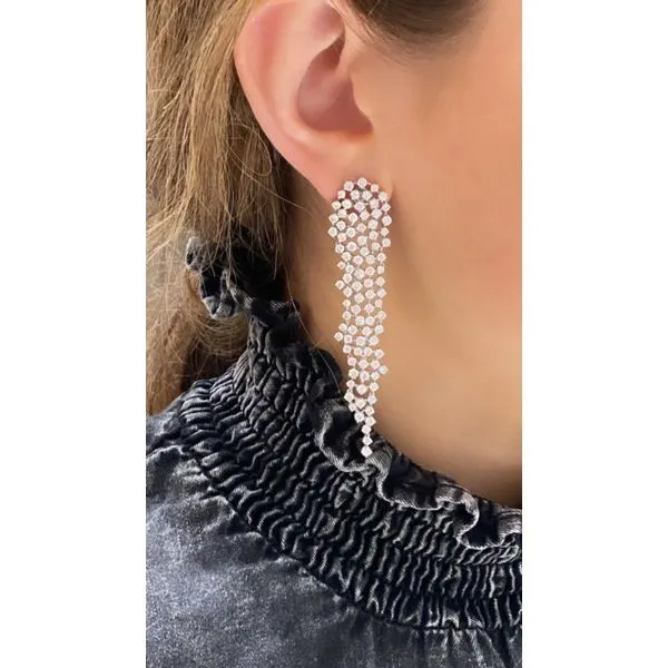 Diamond Earring Mollys Jewelers Brooklyn, NY