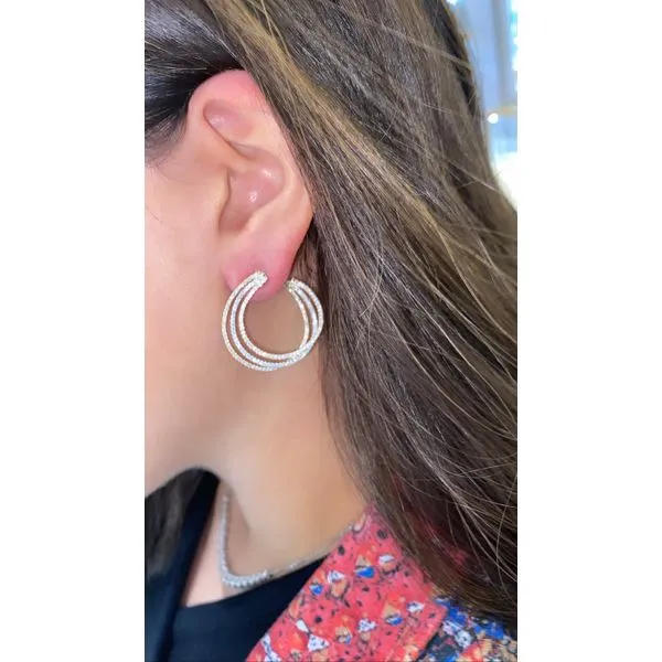 Diamond Earring Mollys Jewelers Brooklyn, NY