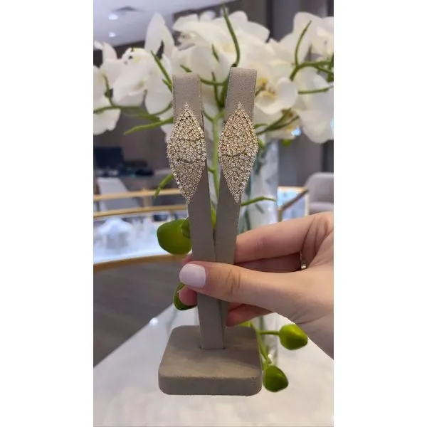 Diamond Earring Mollys Jewelers Brooklyn, NY