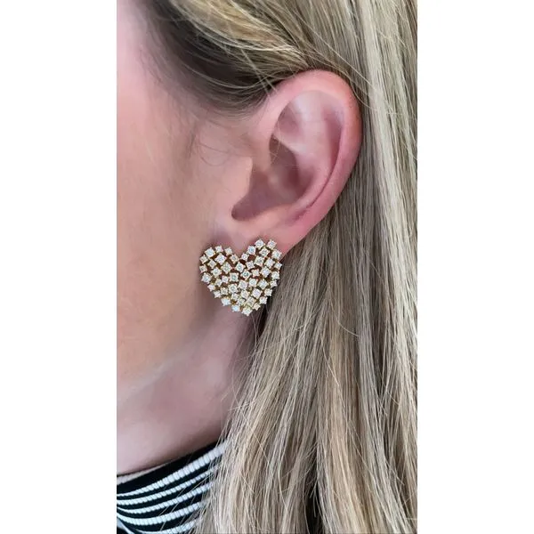 Diamond Earring Mollys Jewelers Brooklyn, NY