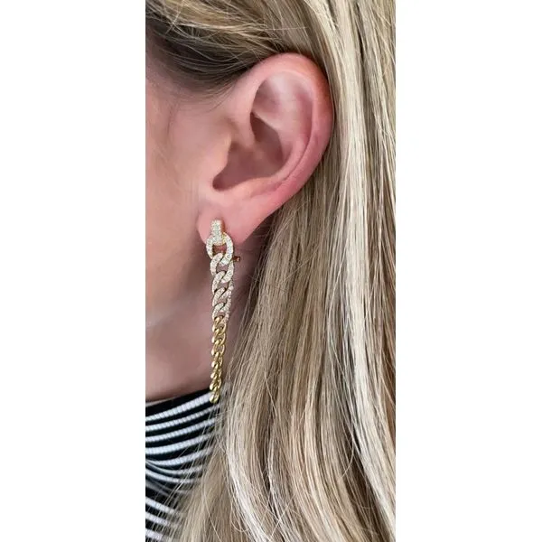 Diamond Earring Mollys Jewelers Brooklyn, NY