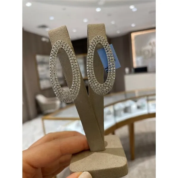 Diamond Earring Image 2 Mollys Jewelers Brooklyn, NY