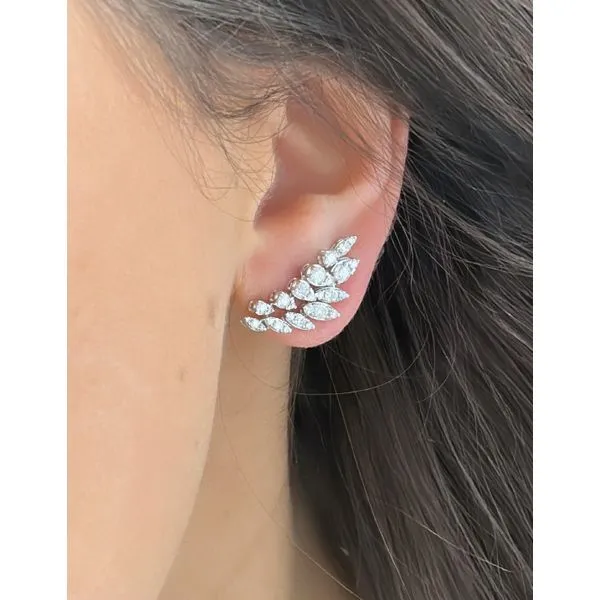 Diamond Earring Mollys Jewelers Brooklyn, NY