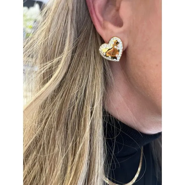 Diamond Earring Image 3 Mollys Jewelers Brooklyn, NY