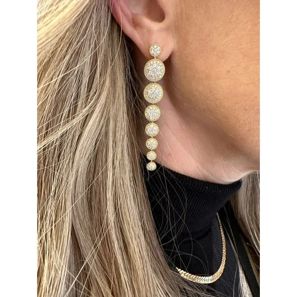 Diamond Earring Mollys Jewelers Brooklyn, NY