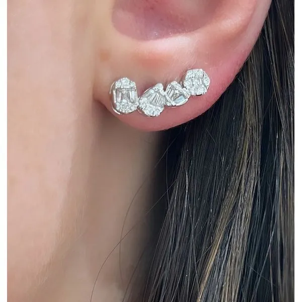 Diamond Earring Mollys Jewelers Brooklyn, NY