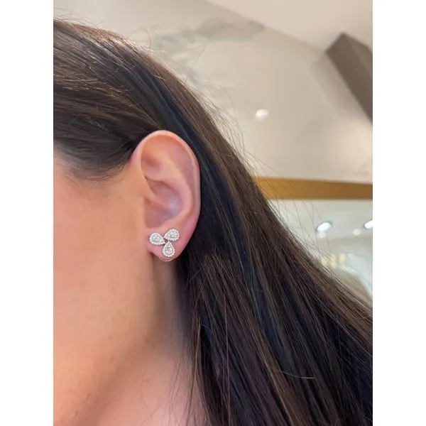 Diamond Earring Image 2 Mollys Jewelers Brooklyn, NY