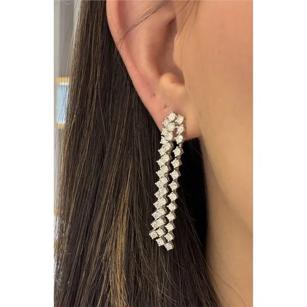 Diamond Earring Mollys Jewelers Brooklyn, NY
