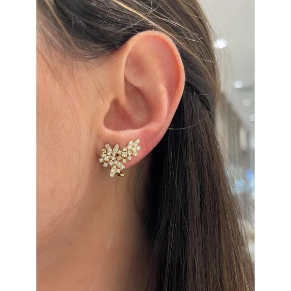 Diamond Earring Mollys Jewelers Brooklyn, NY