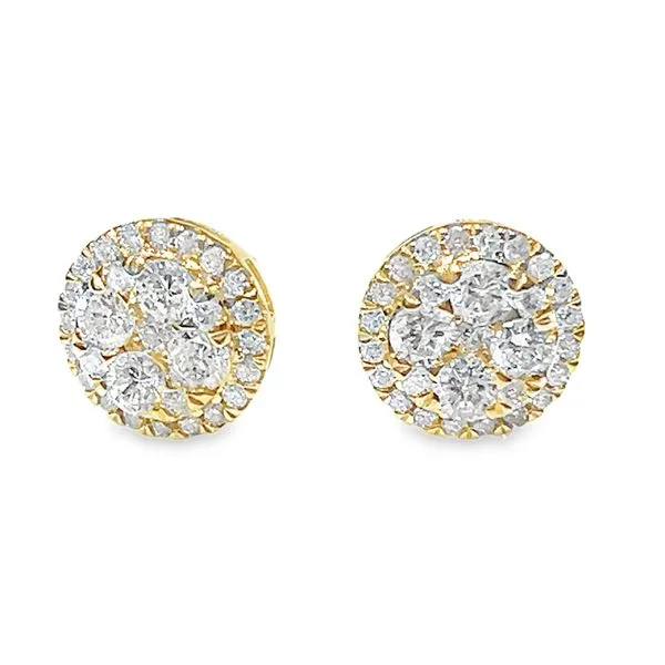 Diamond Earring Image 3 Mollys Jewelers Brooklyn, NY