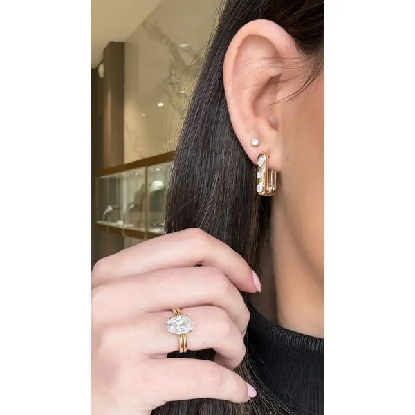 Diamond Earring Mollys Jewelers Brooklyn, NY