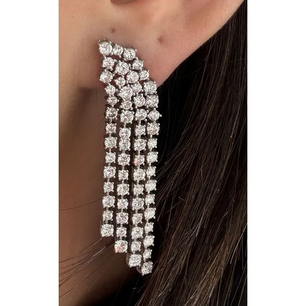 Diamond Earring Mollys Jewelers Brooklyn, NY