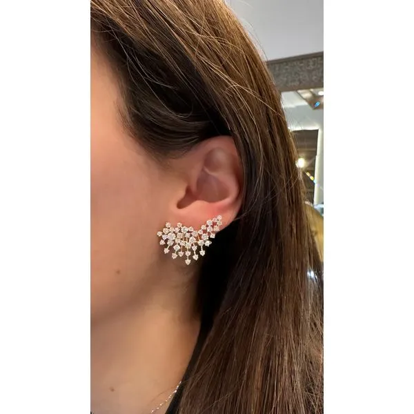 Diamond Earring Mollys Jewelers Brooklyn, NY