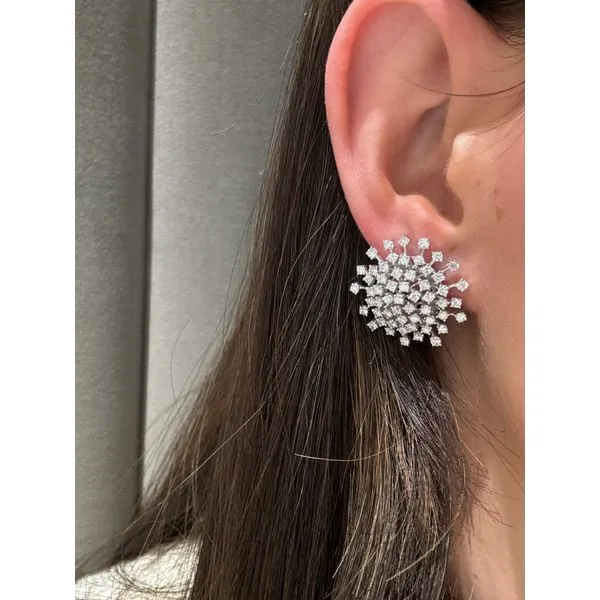 Diamond Earring Mollys Jewelers Brooklyn, NY