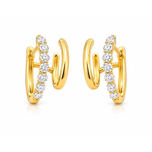 Diamond Earring Mollys Jewelers Brooklyn, NY
