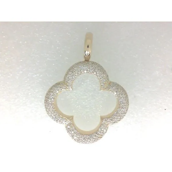 Diamond Pendant, Chain Not Included Image 2 Mollys Jewelers Brooklyn, NY