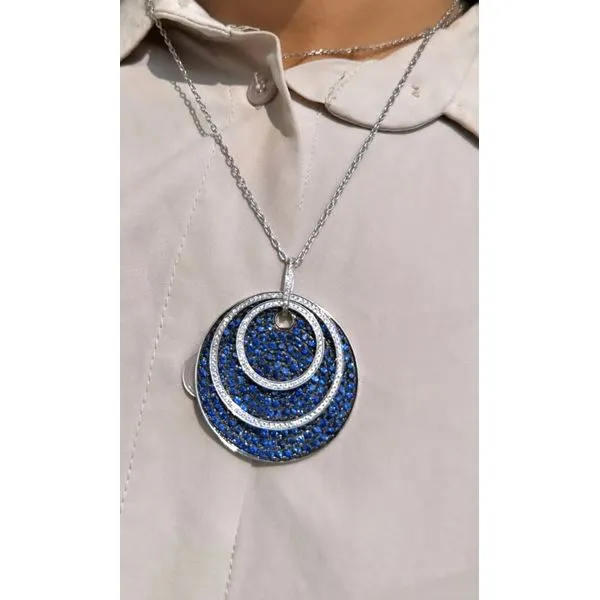 Color Pendant On a Chain Image 2 Mollys Jewelers Brooklyn, NY
