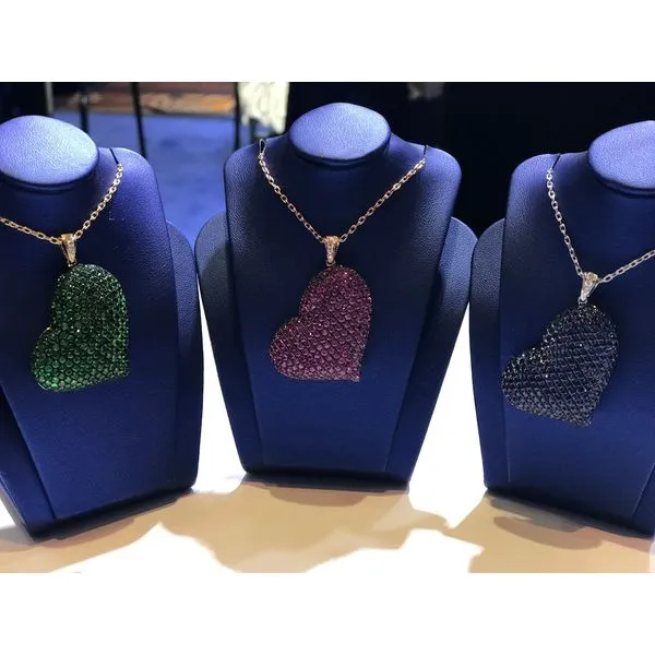 Color Pendant On a Chain Image 2 Mollys Jewelers Brooklyn, NY