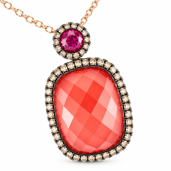 Color Pendant On a Chain Mollys Jewelers Brooklyn, NY