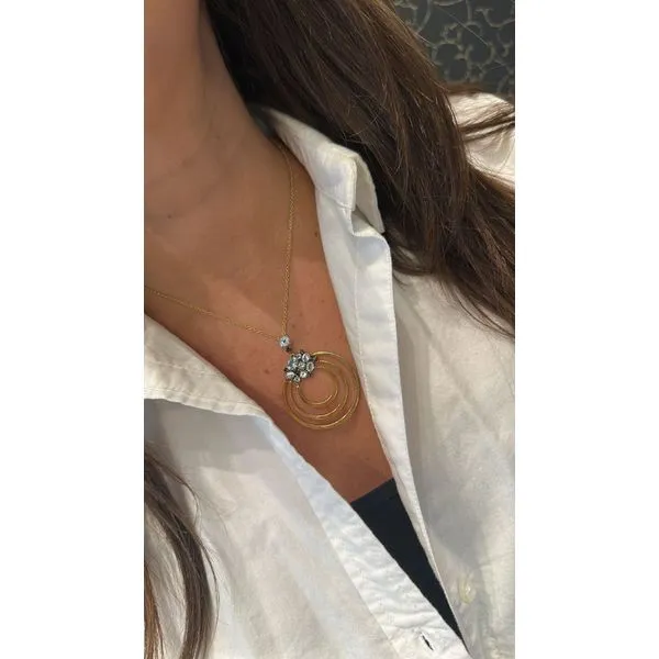 Color Pendant On a Chain Mollys Jewelers Brooklyn, NY