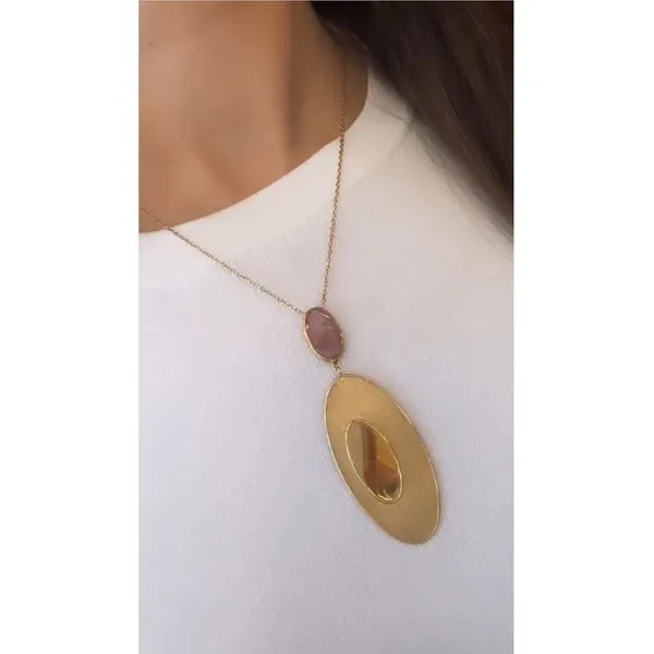Color Pendant On a Chain Mollys Jewelers Brooklyn, NY